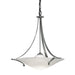 Hubbardton Forge - One Light Pendant - Antasia - Vintage Platinum- Union Lighting Luminaires Decor
