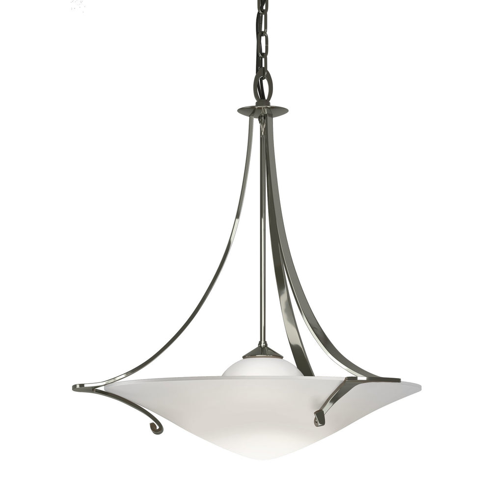 Hubbardton Forge - One Light Pendant - Antasia - Sterling- Union Lighting Luminaires Decor