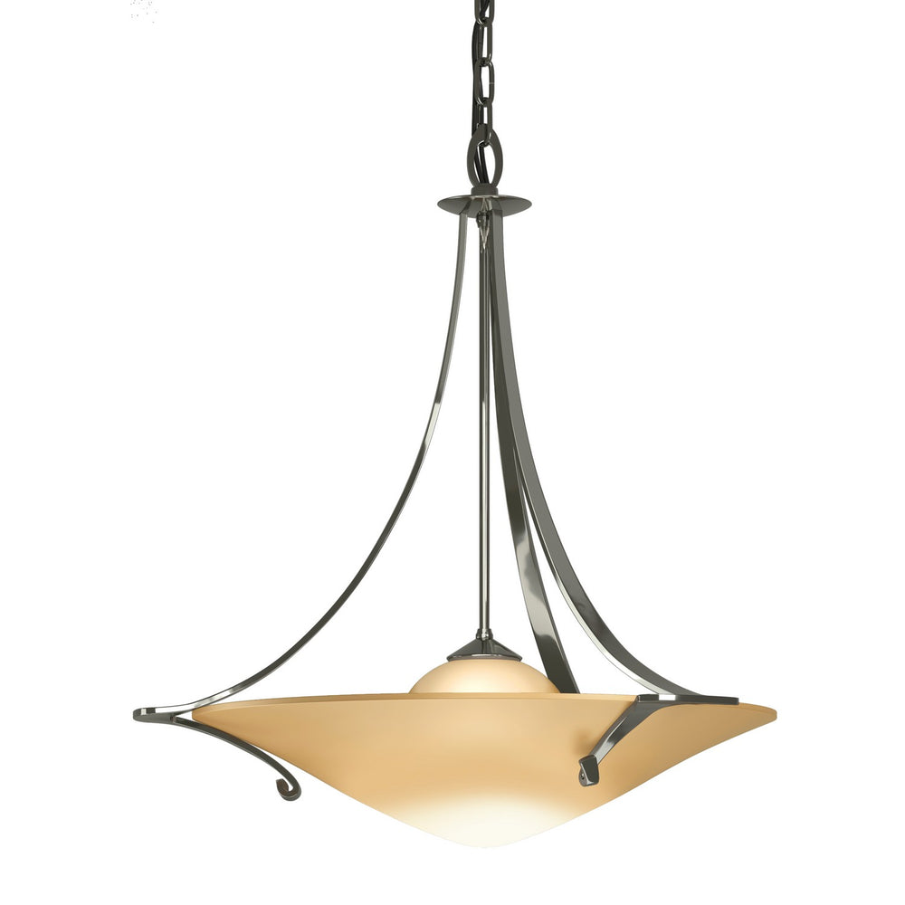 Hubbardton Forge - One Light Pendant - Antasia - Sterling- Union Lighting Luminaires Decor