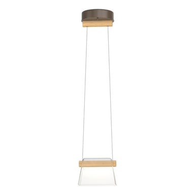 Hubbardton Forge - Cowbell LED Mini Pendant - Cowbell - Bronze- Union Lighting Luminaires Decor
