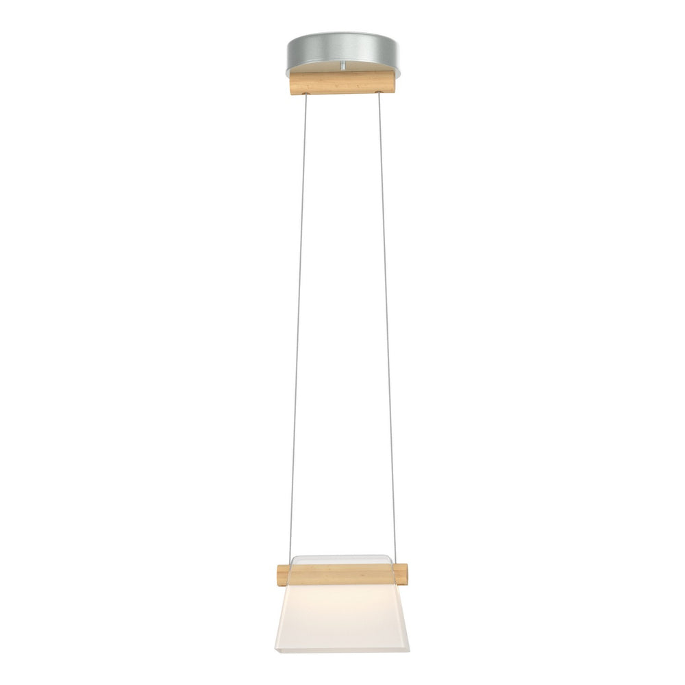Hubbardton Forge - LED Mini Pendant - Cowbell - Vintage Platinum- Union Lighting Luminaires Decor