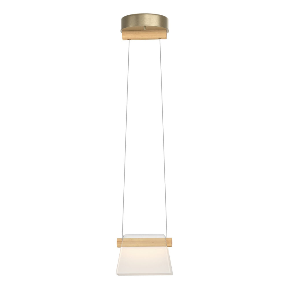 Hubbardton Forge - LED Mini Pendant - Cowbell - Soft Gold- Union Lighting Luminaires Decor