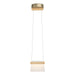 Hubbardton Forge - LED Mini Pendant - Cowbell - Soft Gold- Union Lighting Luminaires Decor