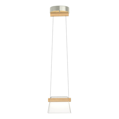 Hubbardton Forge - LED Mini Pendant - Cowbell - Sterling- Union Lighting Luminaires Decor