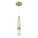 Hubbardton Forge - One Light Mini Pendant - Link - Modern Brass- Union Lighting Luminaires Decor