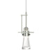 Hubbardton Forge - One Light Mini Pendant - Erlenmeyer - Sterling- Union Lighting Luminaires Decor