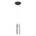Hubbardton Forge - One Light Mini Pendant - Exos Glass - Black- Union Lighting Luminaires Decor