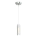 Hubbardton Forge - One Light Mini Pendant - Exos Glass - Vintage Platinum- Union Lighting Luminaires Decor
