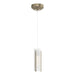 Hubbardton Forge - One Light Mini Pendant - Exos Glass - Soft Gold- Union Lighting Luminaires Decor