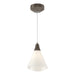 Hubbardton Forge - LED Mini Pendant - Mobius - Bronze- Union Lighting Luminaires Decor