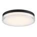 W.A.C. Canada - LED Flush Mount - Dot - Black- Union Lighting Luminaires Decor