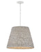 Hinkley Canada - LED Chandelier - Seabrook - Textured Plaster- Union Lighting Luminaires Decor