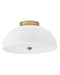 Hinkley Canada - LED Flush Mount - Devon - Lacquered Brass- Union Lighting Luminaires Decor