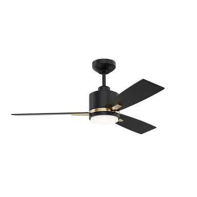 Kendal Canada - 42"Ceiling Fan - Nuvel 42 - Black & Brass- Union Lighting Luminaires Decor