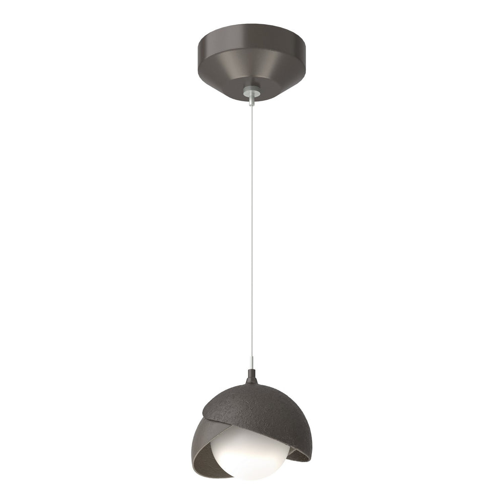 Hubbardton Forge - One Light Mini Pendant - Brooklyn - Oil Rubbed Bronze- Union Lighting Luminaires Decor