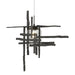 Hubbardton Forge - One Light Mini Pendant - Tura - Black- Union Lighting Luminaires Decor