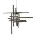 Hubbardton Forge - One Light Mini Pendant - Tura - Natural Iron- Union Lighting Luminaires Decor