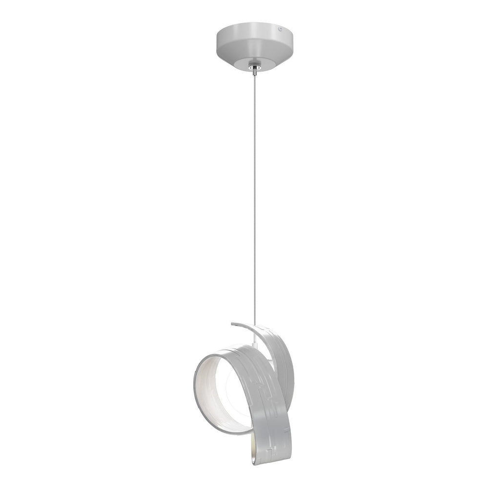Hubbardton Forge - LED Pendant - Riza - White- Union Lighting Luminaires Decor