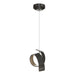 Hubbardton Forge - LED Pendant - Riza - Dark Smoke- Union Lighting Luminaires Decor
