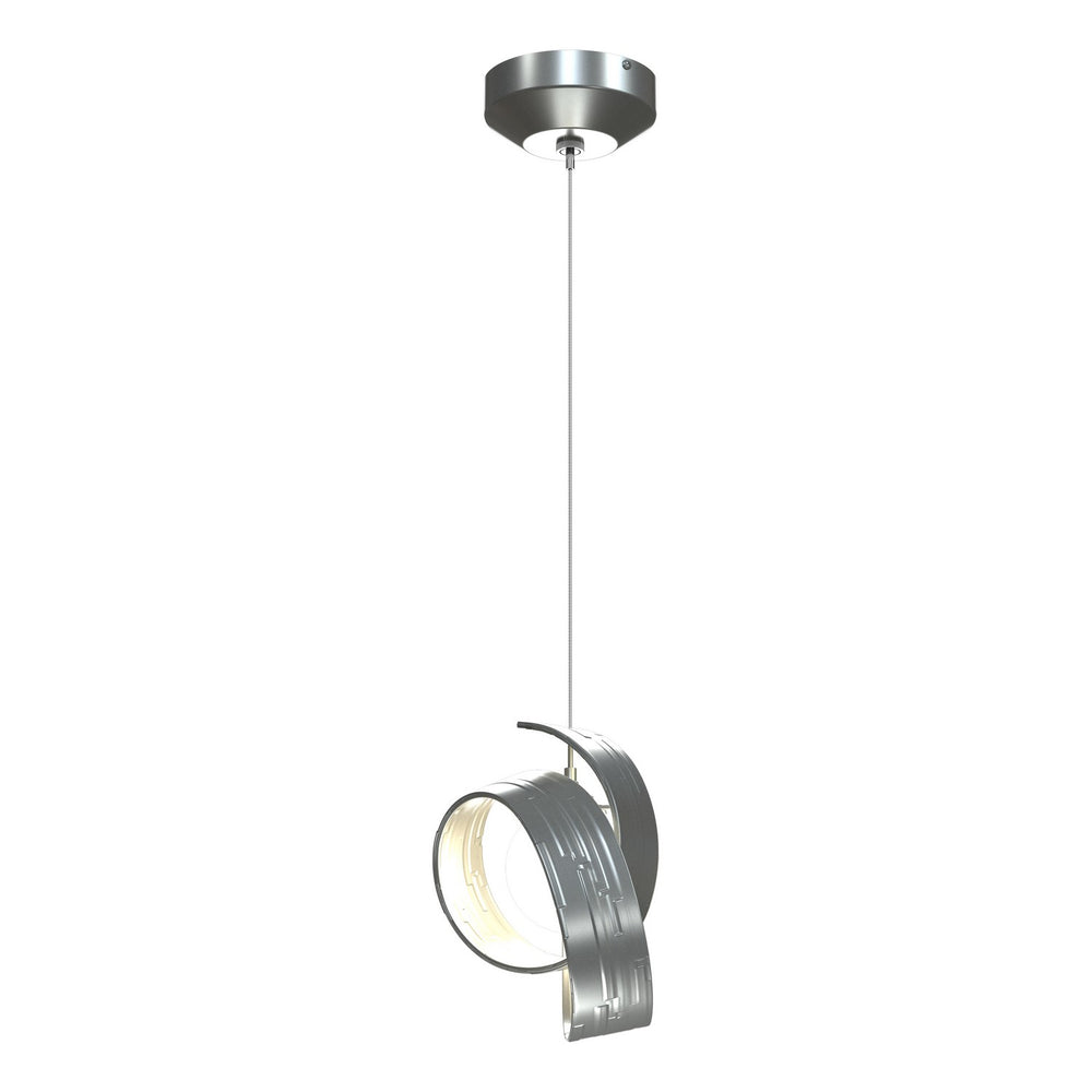 Hubbardton Forge - LED Pendant - Riza - Vintage Platinum- Union Lighting Luminaires Decor