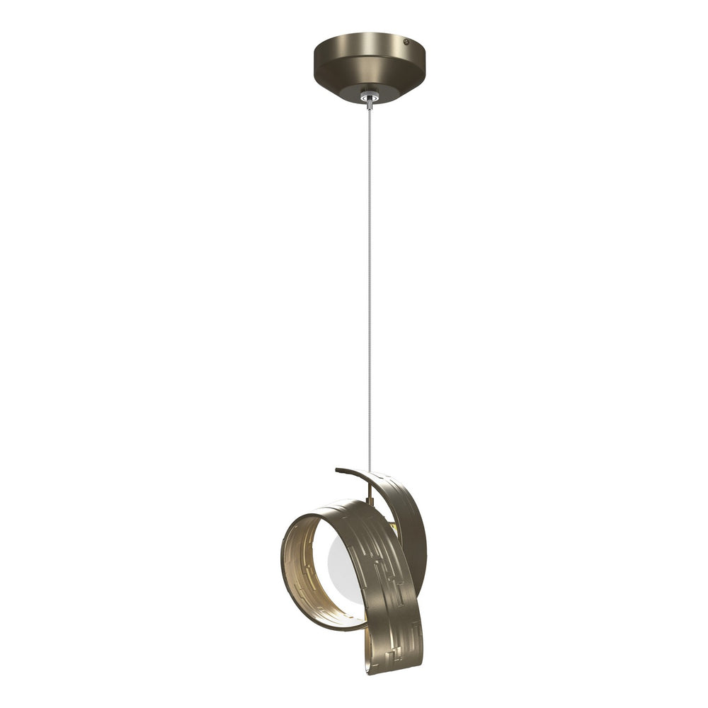 Hubbardton Forge - LED Pendant - Riza - Soft Gold- Union Lighting Luminaires Decor