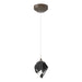 Hubbardton Forge - LED Pendant - Chrysalis - Bronze- Union Lighting Luminaires Decor