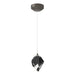Hubbardton Forge - LED Pendant - Chrysalis - Dark Smoke- Union Lighting Luminaires Decor