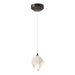 Hubbardton Forge - LED Pendant - Chrysalis - Oil Rubbed Bronze- Union Lighting Luminaires Decor
