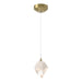 Hubbardton Forge - LED Pendant - Chrysalis - Modern Brass- Union Lighting Luminaires Decor