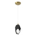Hubbardton Forge - LED Pendant - Chrysalis - Modern Brass- Union Lighting Luminaires Decor
