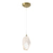 Hubbardton Forge - LED Pendant - Chrysalis - Modern Brass- Union Lighting Luminaires Decor