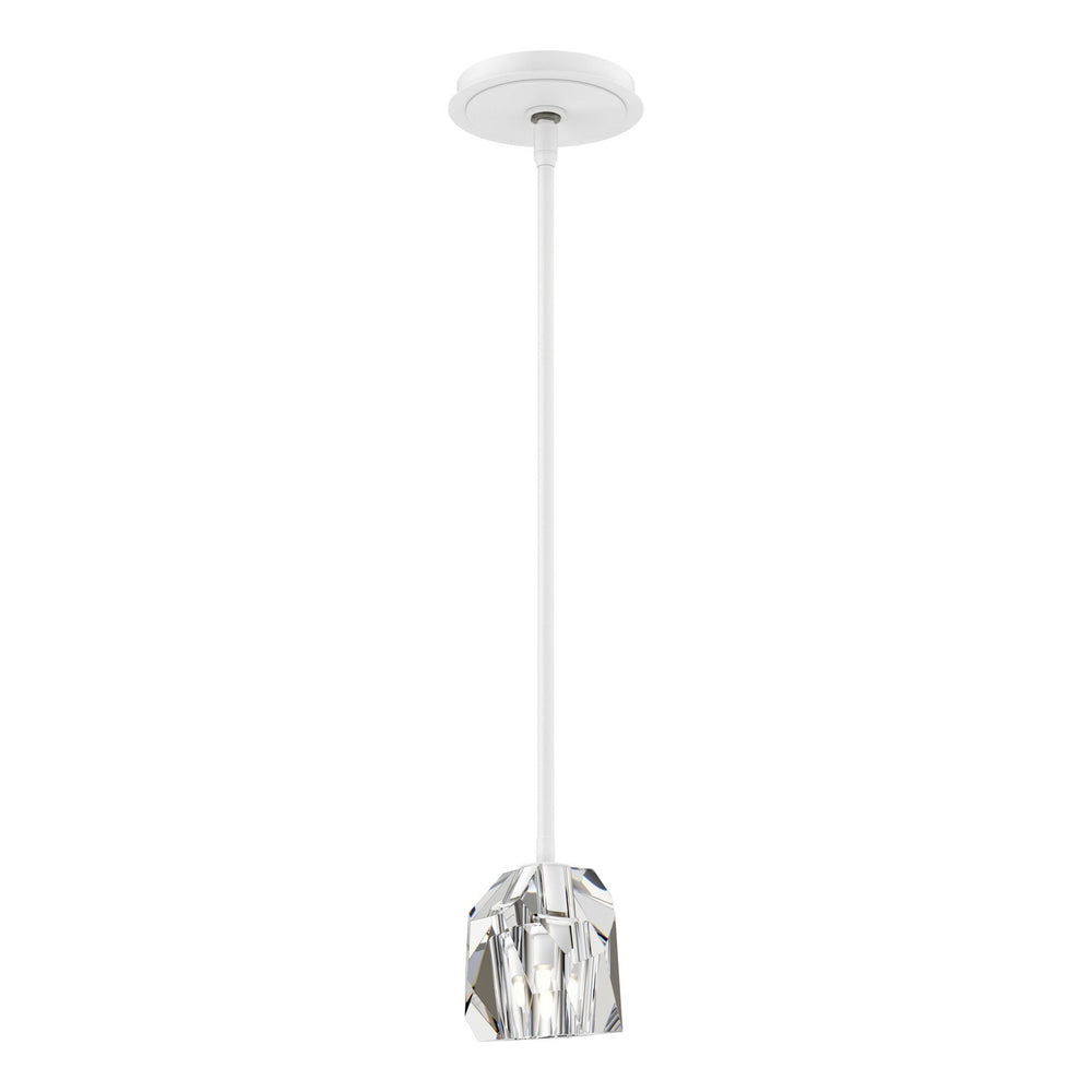 Hubbardton Forge - One Light Pendant - Gatsby - White- Union Lighting Luminaires Decor