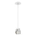 Hubbardton Forge - One Light Pendant - Gatsby - White- Union Lighting Luminaires Decor