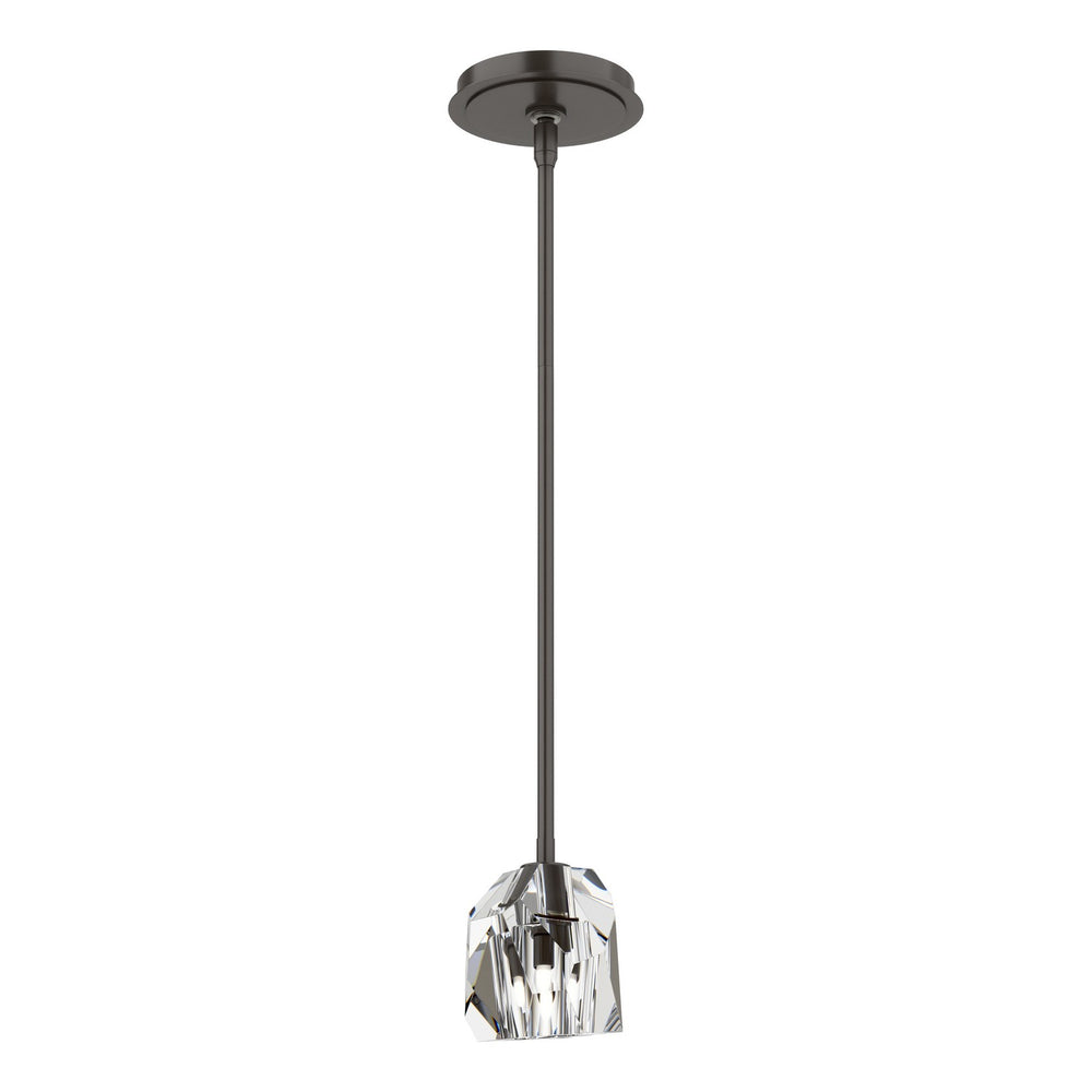 Hubbardton Forge - One Light Pendant - Gatsby - Oil Rubbed Bronze- Union Lighting Luminaires Decor