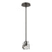 Hubbardton Forge - One Light Pendant - Gatsby - Oil Rubbed Bronze- Union Lighting Luminaires Decor