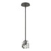 Hubbardton Forge - One Light Pendant - Gatsby - Natural Iron- Union Lighting Luminaires Decor