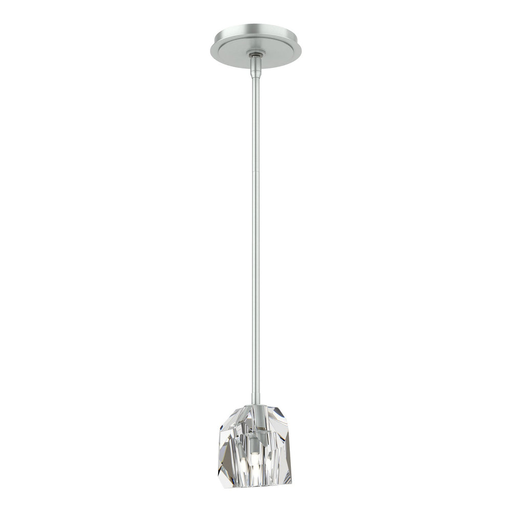 Hubbardton Forge - One Light Pendant - Gatsby - Vintage Platinum- Union Lighting Luminaires Decor