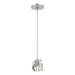Hubbardton Forge - One Light Pendant - Gatsby - Vintage Platinum- Union Lighting Luminaires Decor