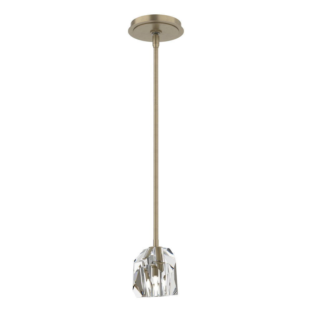Hubbardton Forge - One Light Pendant - Gatsby - Soft Gold- Union Lighting Luminaires Decor