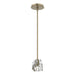 Hubbardton Forge - One Light Pendant - Gatsby - Soft Gold- Union Lighting Luminaires Decor