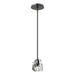 Hubbardton Forge - One Light Pendant - Gatsby - Ink- Union Lighting Luminaires Decor