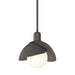 Hubbardton Forge - One Light Pendant - Brooklyn - Dark Smoke- Union Lighting Luminaires Decor