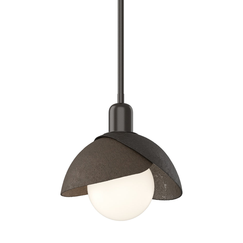 Hubbardton Forge - One Light Pendant - Brooklyn - Oil Rubbed Bronze- Union Lighting Luminaires Decor
