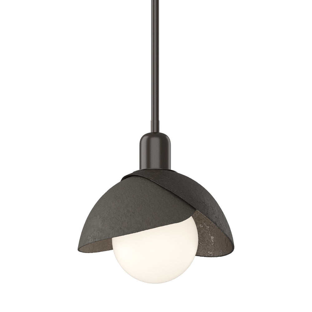 Hubbardton Forge - One Light Pendant - Brooklyn - Oil Rubbed Bronze- Union Lighting Luminaires Decor