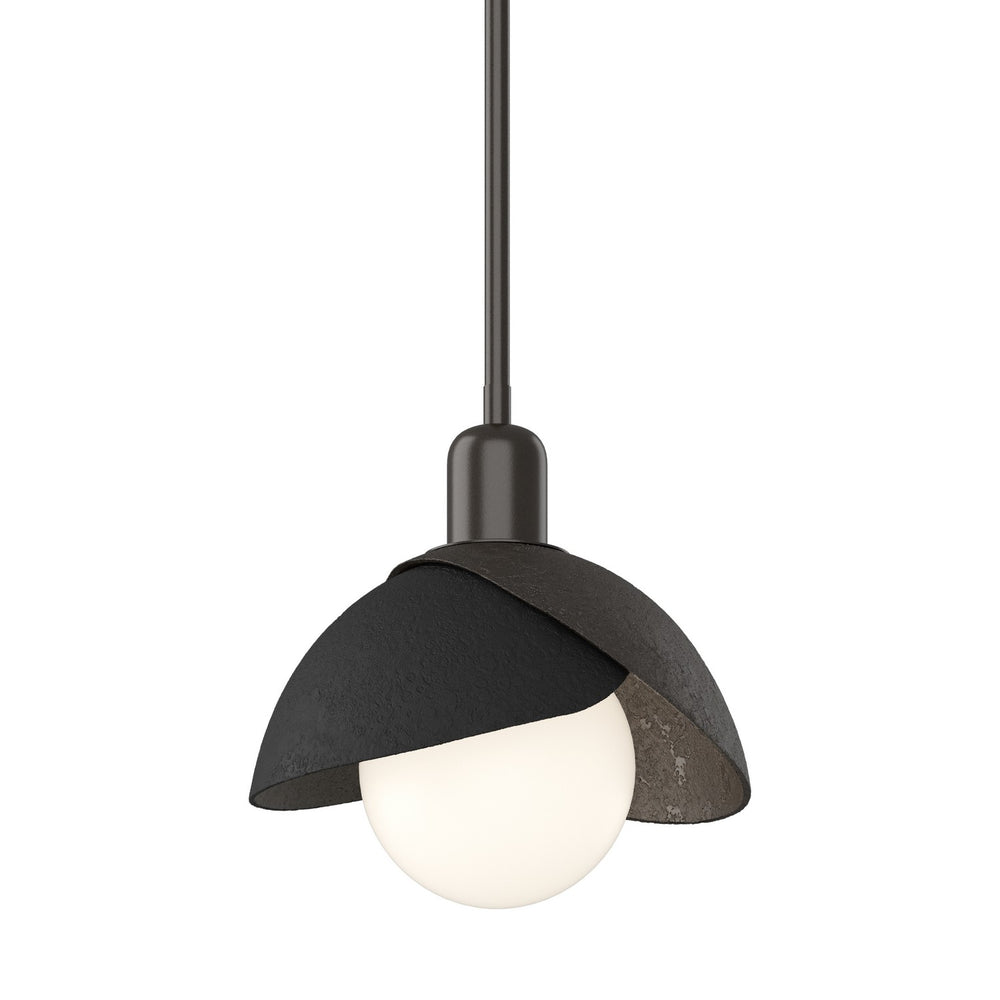 Hubbardton Forge - One Light Pendant - Brooklyn - Oil Rubbed Bronze- Union Lighting Luminaires Decor