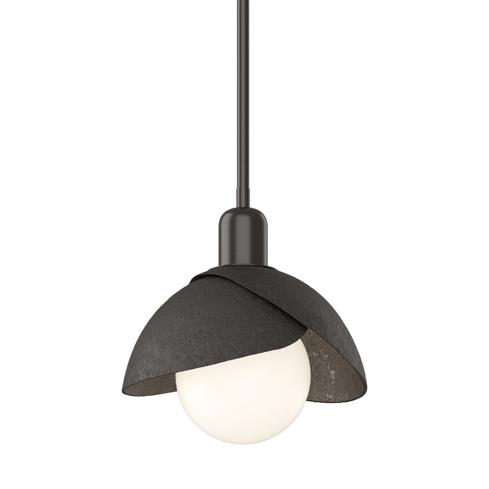 Hubbardton Forge - One Light Pendant - Brooklyn - Oil Rubbed Bronze- Union Lighting Luminaires Decor