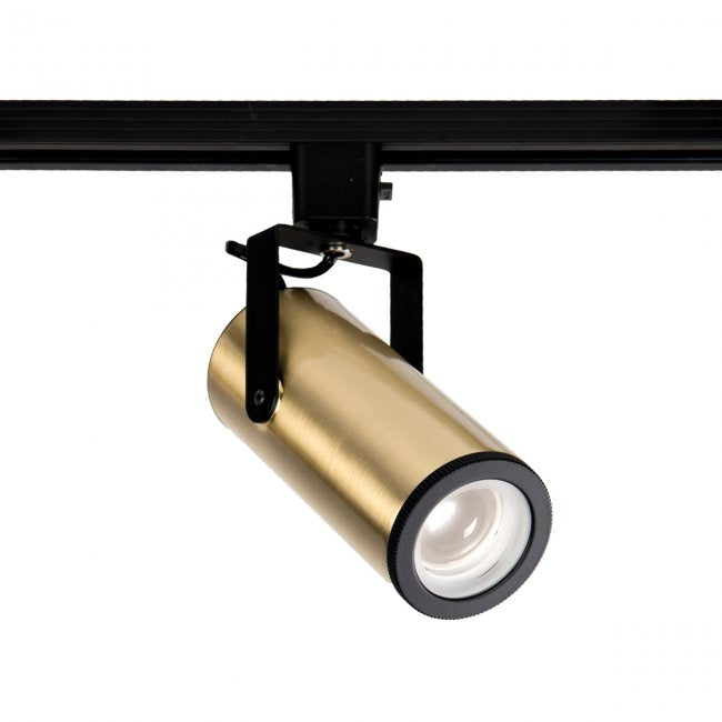W.A.C. Canada - LED Track Luminaire - Silo - Brushed Brass- Union Lighting Luminaires Decor