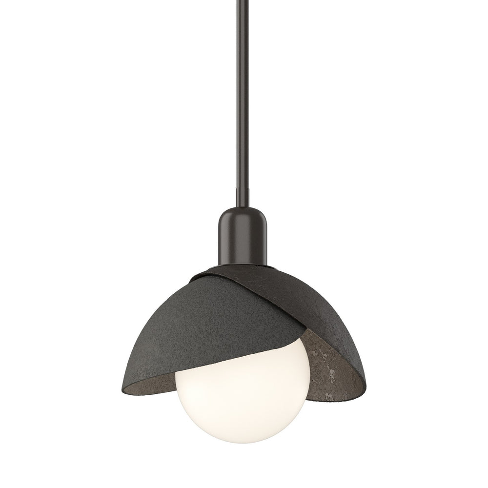 Hubbardton Forge - One Light Pendant - Brooklyn - Oil Rubbed Bronze- Union Lighting Luminaires Decor