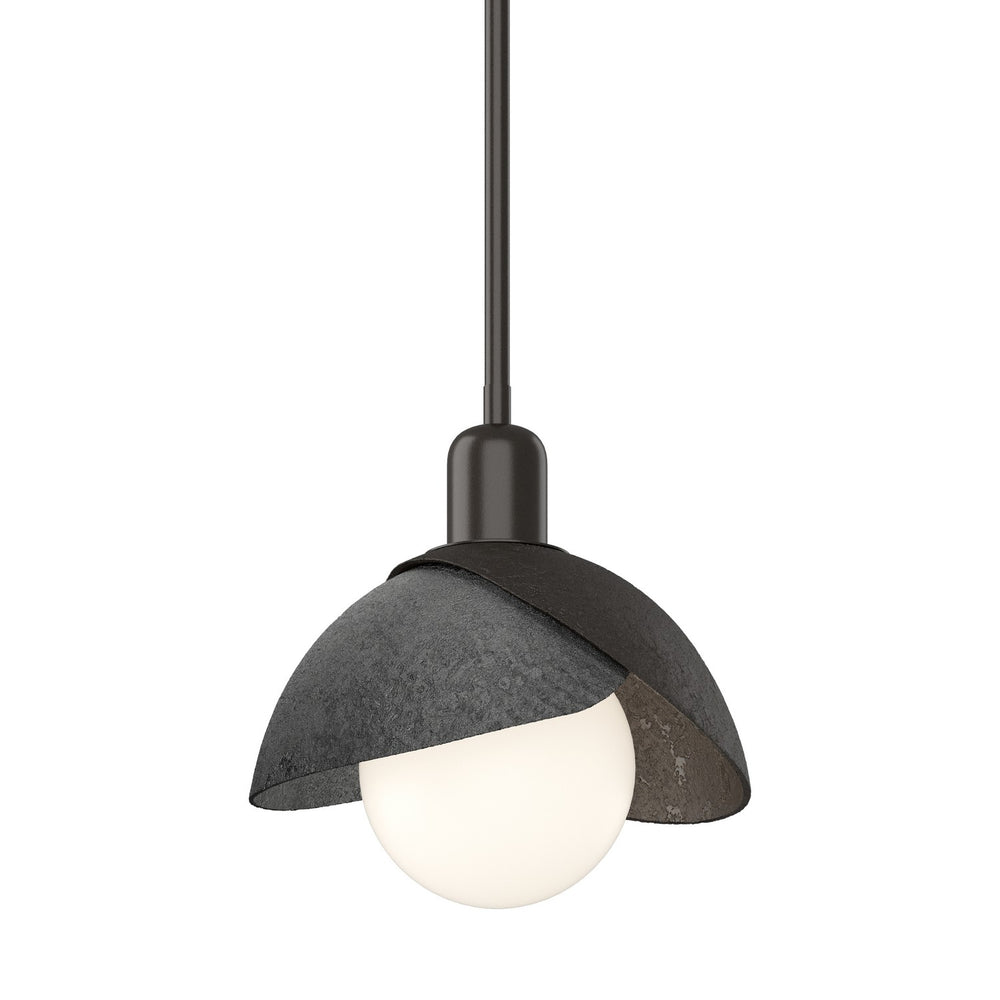 Hubbardton Forge - One Light Pendant - Brooklyn - Oil Rubbed Bronze- Union Lighting Luminaires Decor