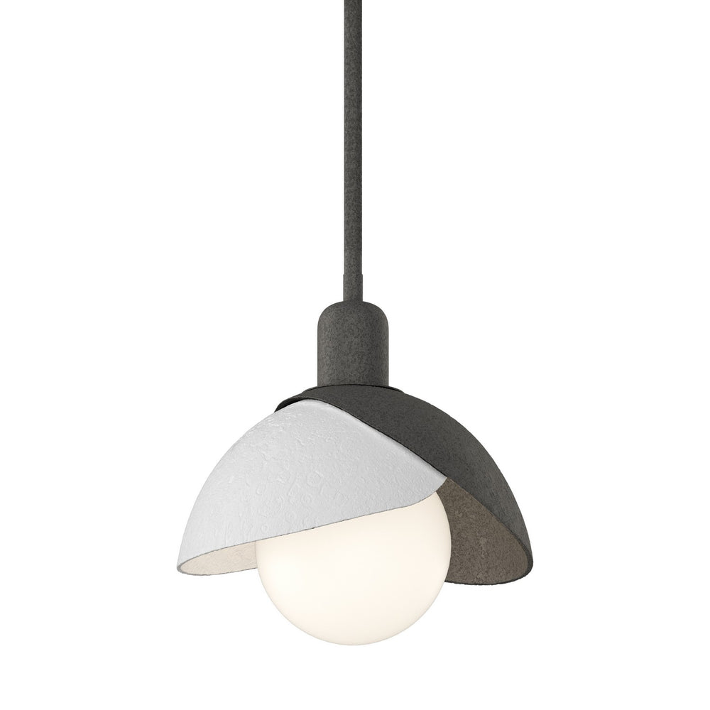 Hubbardton Forge - One Light Pendant - Brooklyn - Natural Iron- Union Lighting Luminaires Decor